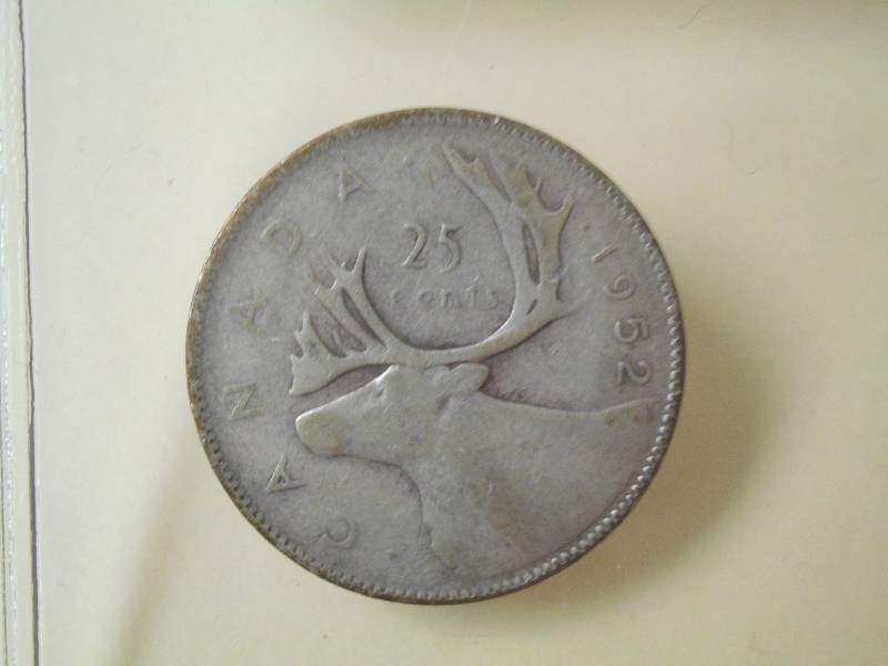 1952 King George VI Canadian Quarte...