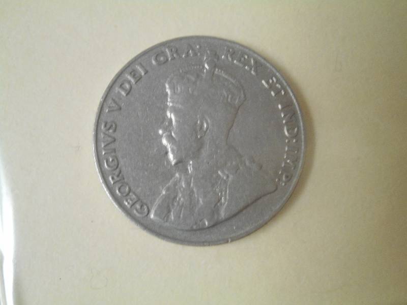 1929 King George V Canadian Nickel ...