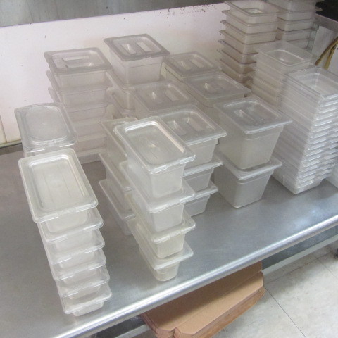 lot 62 image: Cambro & Rubbermaid Storage