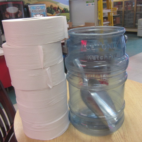 lot 66 image: Ice Bucket, Scoop, TP