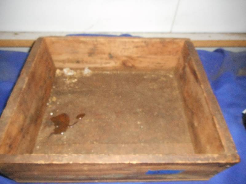 VINTAGE WOOD REMINGTON BOX
