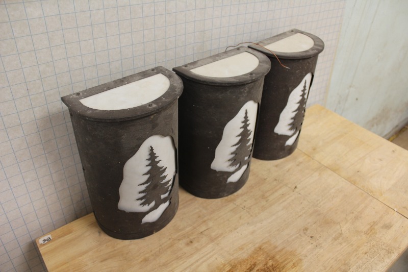 3 Wall Sconces