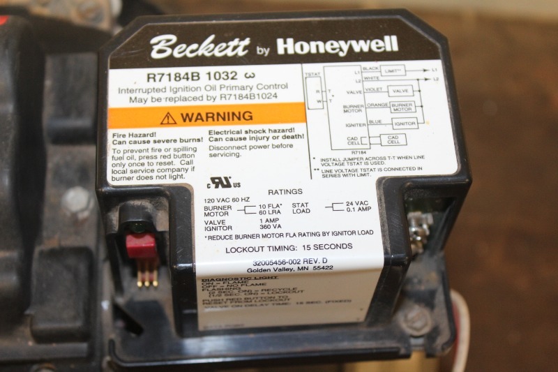 Honewwell Oil Burner