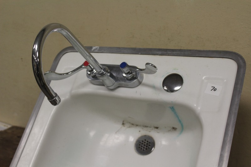 Carst Iron Commercial Sink