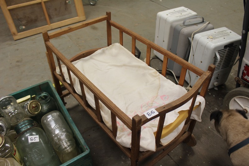 Vintage Doll Crib