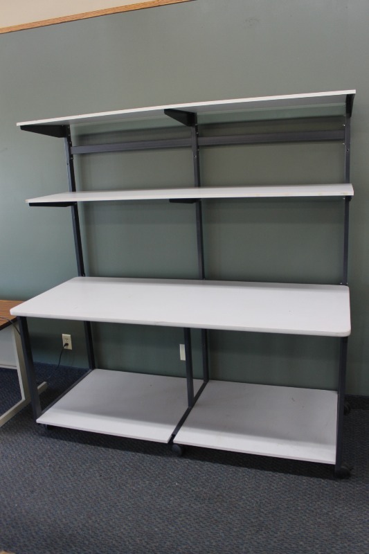 lot 101 image: Rolling Storage Shelf