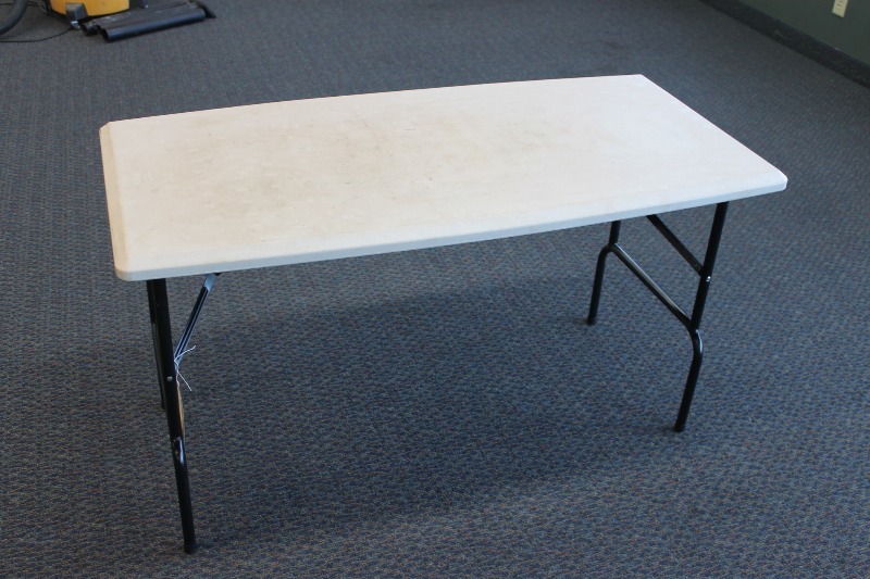 lot 113 image: Plastic Folding Table