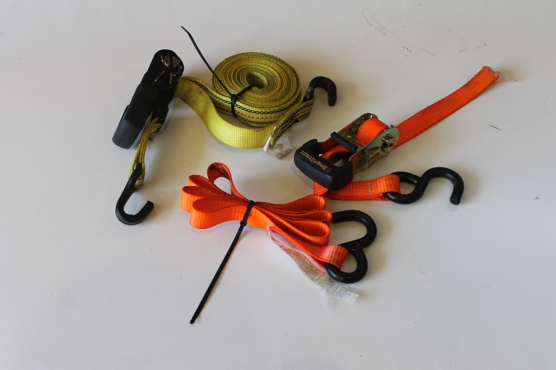 lot 115 image: Ratchet Tie Down Straps