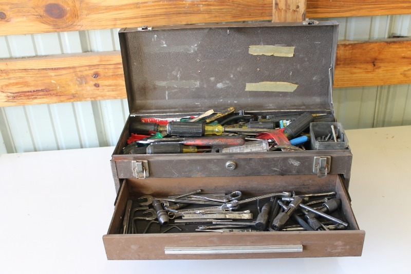 lot 91 image: Tools and Tool Box