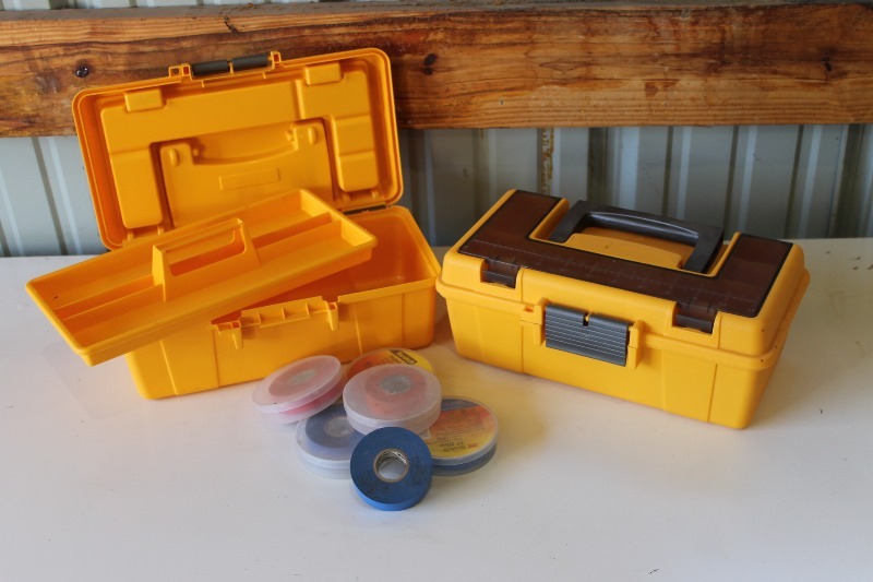 lot 92 image: Tool Boxes and 3M Electrical Tape