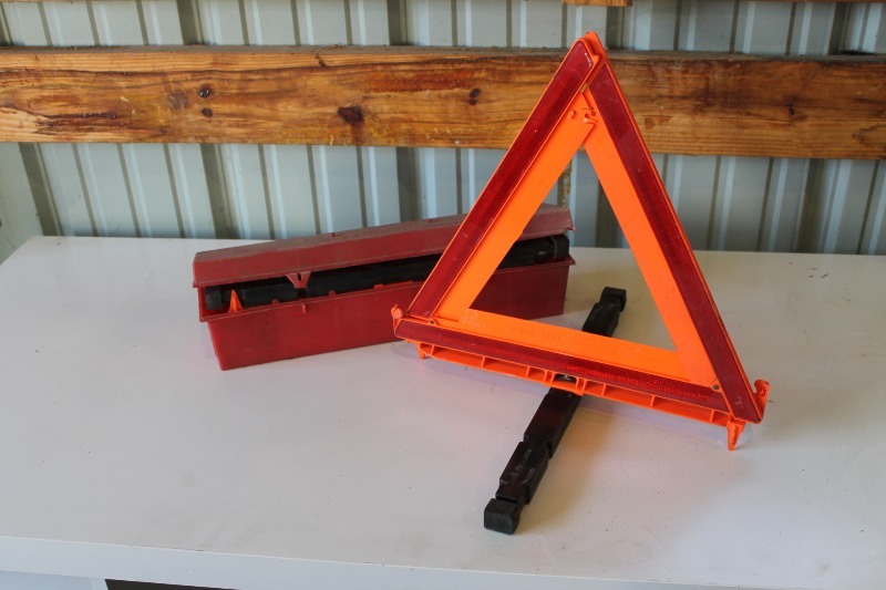 lot 96 image: Safety Triangles - roadside
