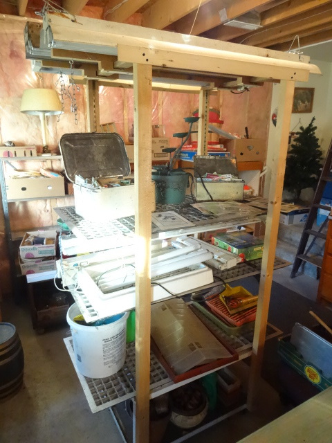 lot 3 image: Seed Starting Station 3 Tiers,