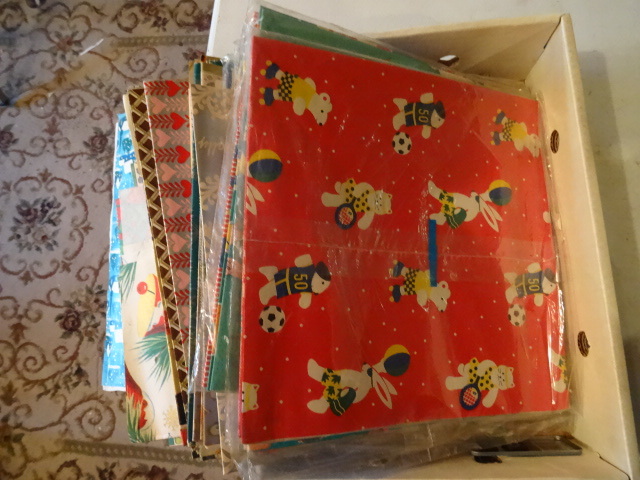 lot 24 image: Misc Wrapping Paper