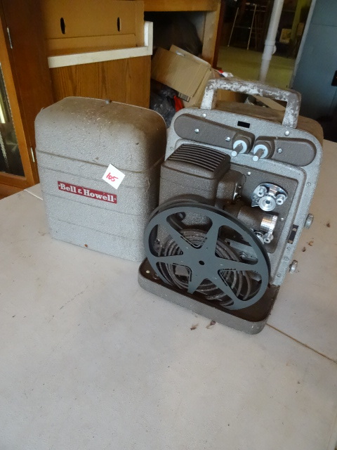 lot 105 image: Bell and Howell Movie Projector