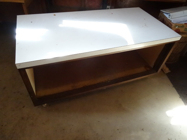 lot 153 image: Rolling Cabinet with Underneath Storage