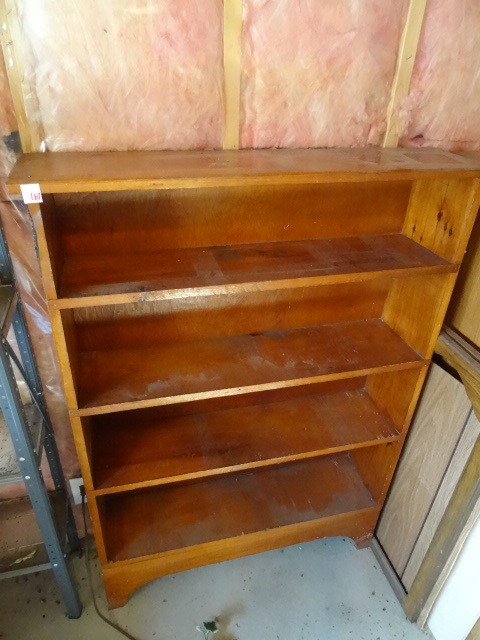 lot 162 image: Wooden Book Shelf 38 X 9 X 53