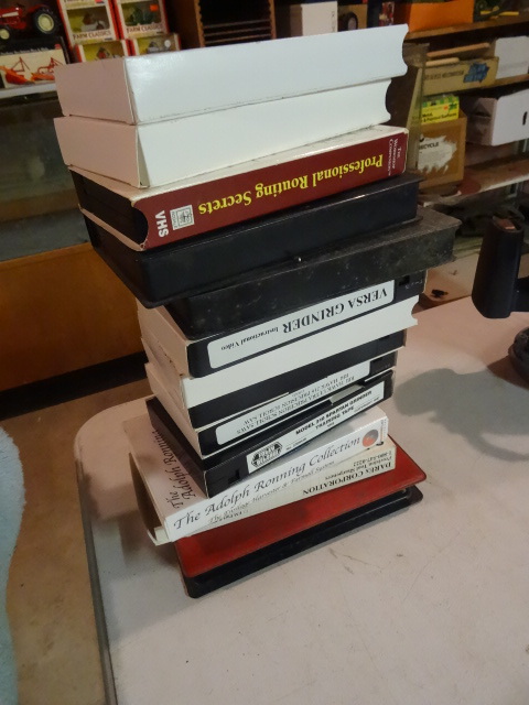 lot 182 image: Misc VHS on Woodworking Machines