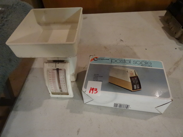 lot 193 image: 2 Postage Scales