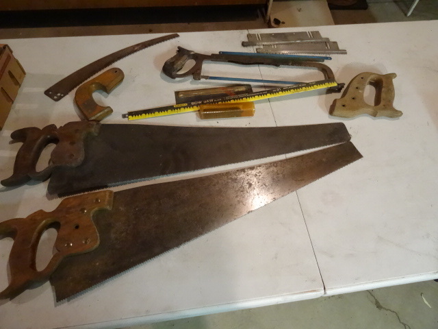 lot 202 image: Misc Saws