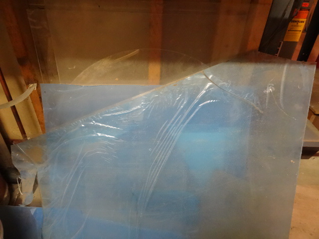 lot 209 image: Misc Pieces of Plexy Glass