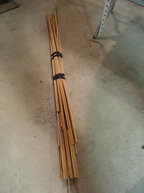 lot 236 image: Misc Wood Dowels