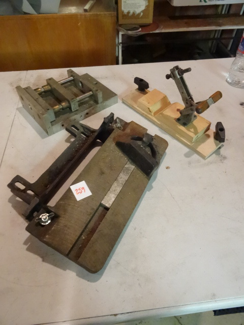 lot 259 image: Clamp, Miter Guide, Home Made Jig
