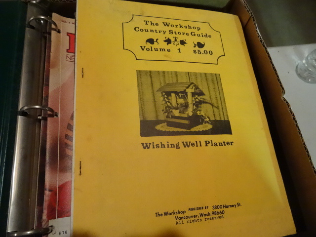 lot 269 image: Misc binders and Some Wood Books
