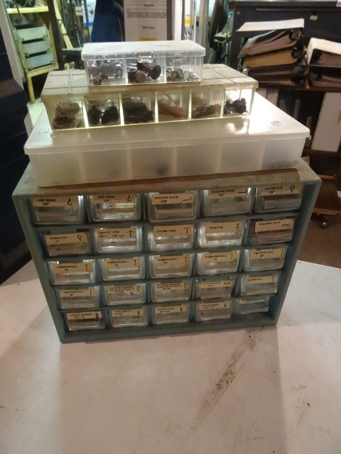 lot 277 image: Hardware Cabinets. 3 Hardware