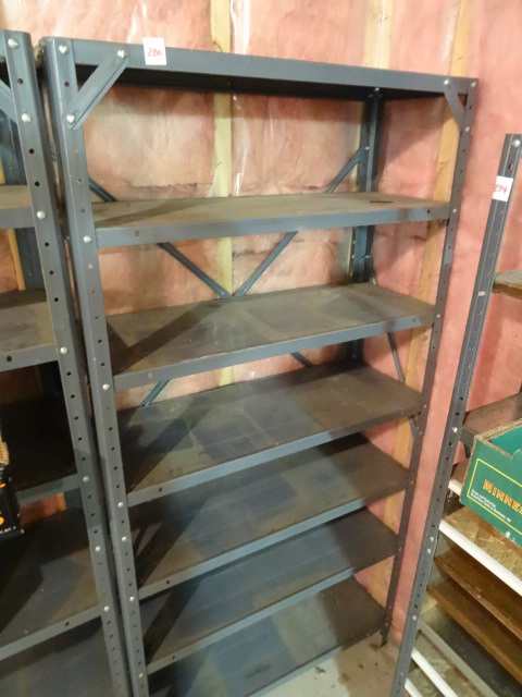 lot 280 image: Metal Shelf 31 X 12 X 61