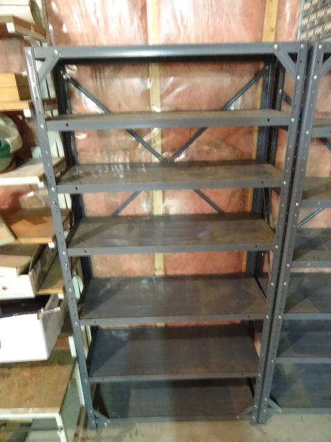 lot 283 image: Metal Shelf 31 X 12 X 61