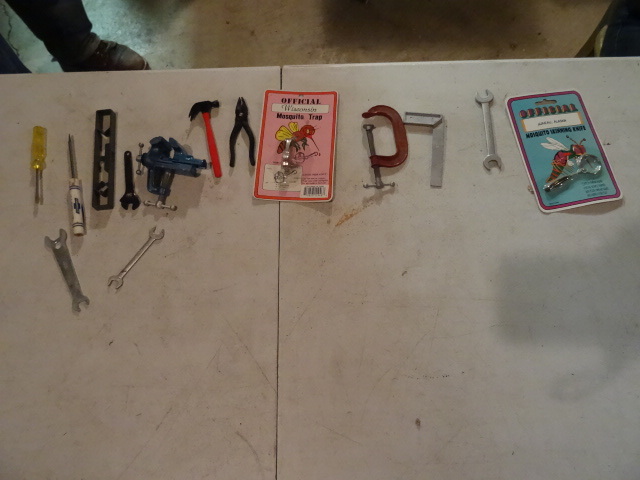 lot 292 image: Miniature Toy Tools