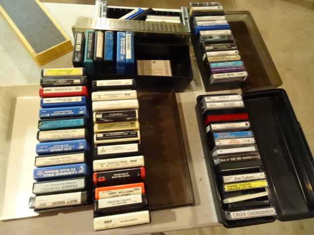 lot 316 image: Misc 8 Tracks and Cassettes