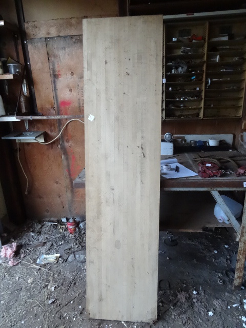 lot 351 image: Wood butcher block
