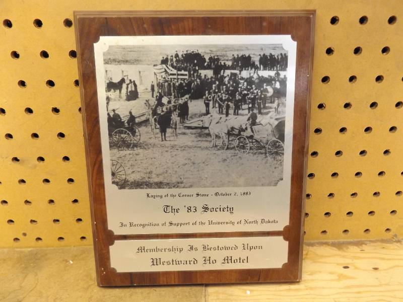 WESTWARD HO PLAQUE