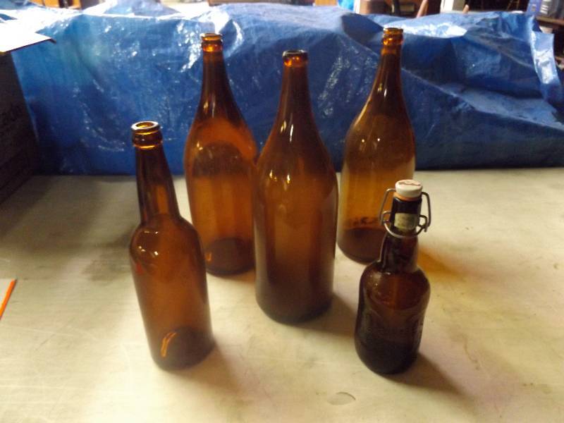 BROWN BOTTLES