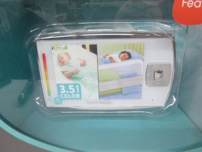 Summer Infant Dual View Split-Screen 3.5" Color Video Baby