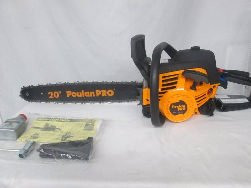 lot 3 image: Poulan Pro 20 Gas Chainsaw