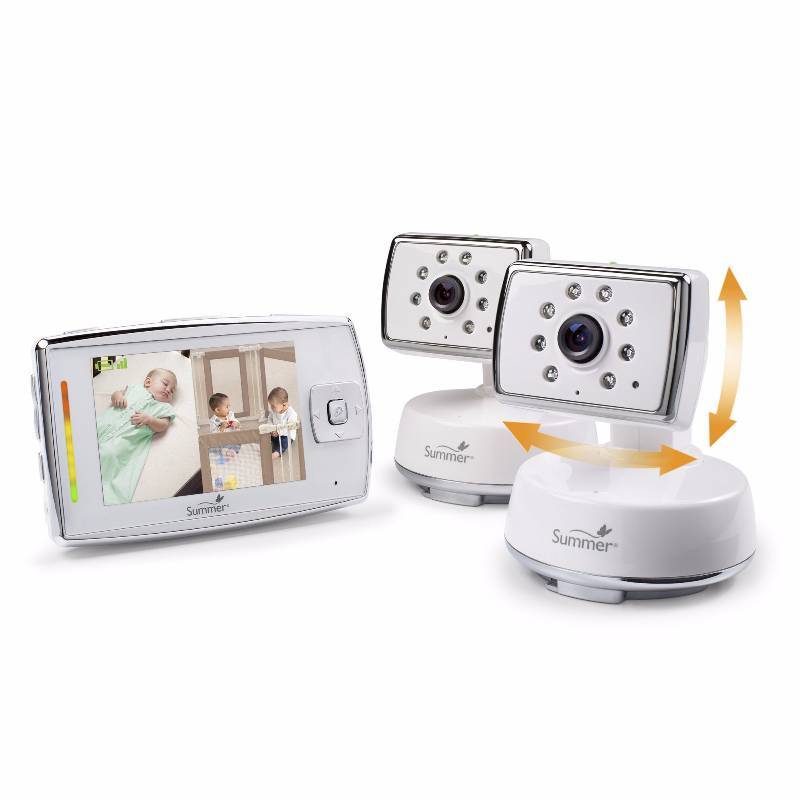 lot 7 image: Summer Infant Dual View Split-Screen 3.5 Color Video Baby Monitor with 2 Cameras
