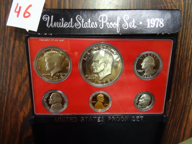 lot 46 image: 1978 United States Proof Set