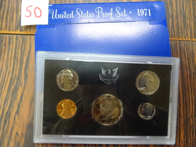lot 50 image: 1971 United States Proof Set
