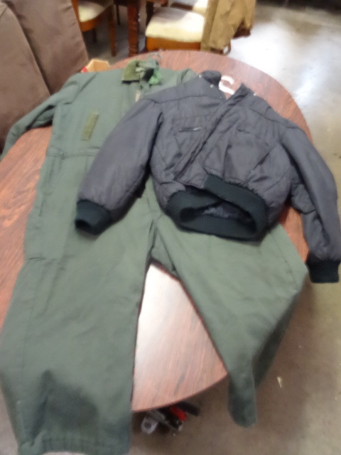 lot 73 image: X Large Jacket and Regular Coveralls