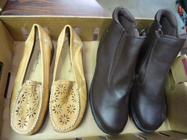 lot 90 image: 5 12 Pair of Boots.  5 Pair of Shoes