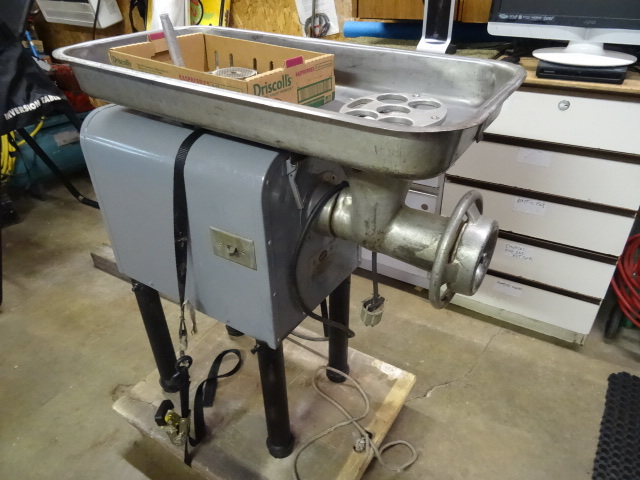 lot 111 image: Hobart Meat Grinder 3 Phase