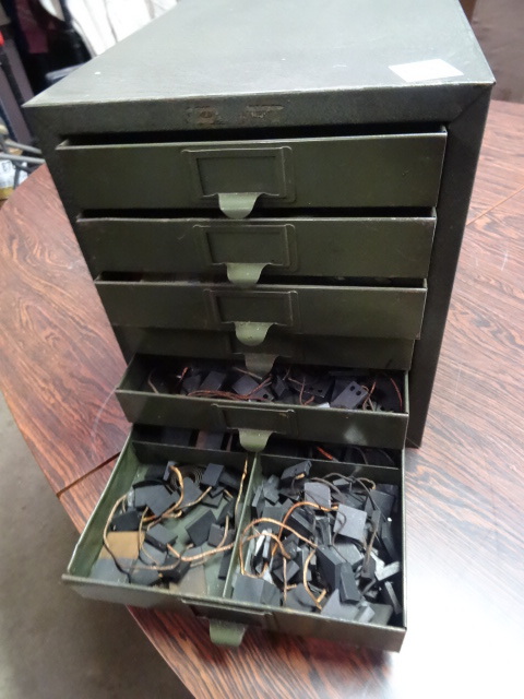 lot 154 image: 6 Drawer Hardware Cabinet