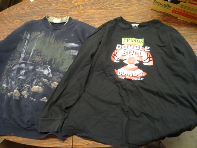 lot 202 image: 2 XL Hunting Shirts