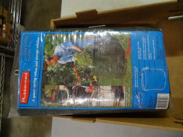lot 205 image: Rubbermaid 78 Gallon Utility