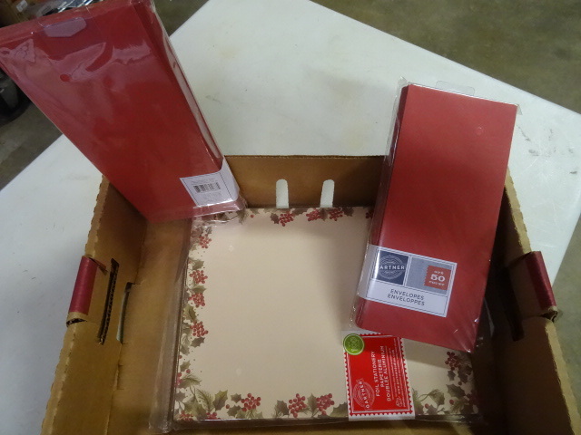 lot 218 image: Christmas Envelopes and Stationary