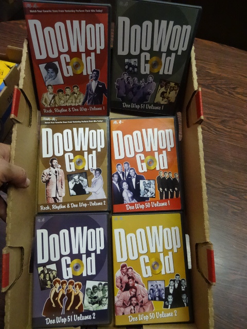lot 226 image: Doo Wop Gold Time Life DVDs
