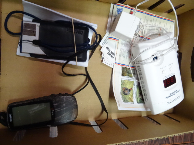 lot 246 image: CO2 Detector, Garmin GPS,