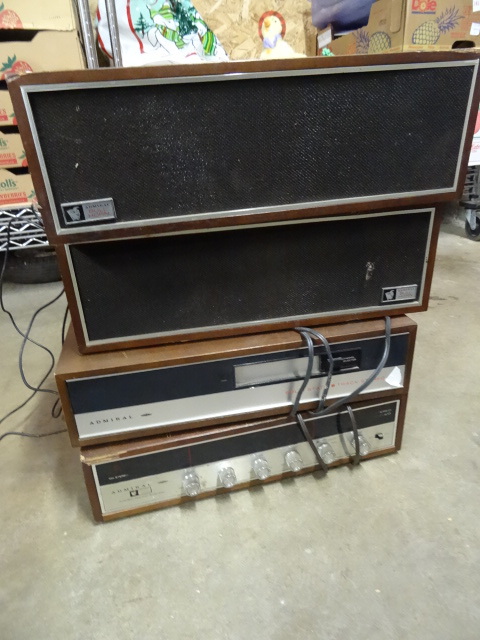 lot 255 image: Admiral Solid State 8 Track Stereo,